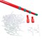 Northlight Set of 25 Ladderless Red and Green Light Hanging Kit, 11ft